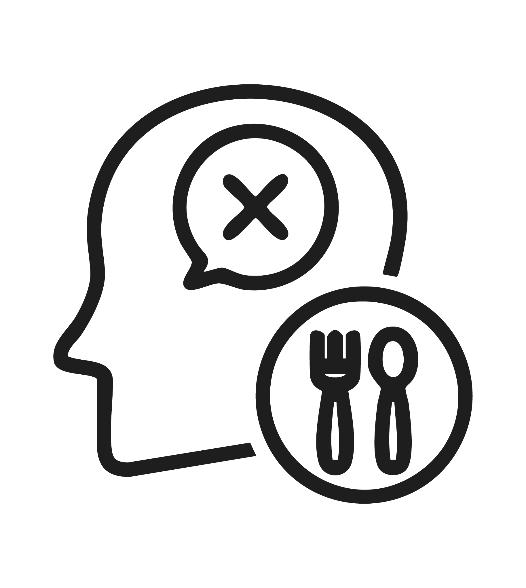 Eating disorders icon